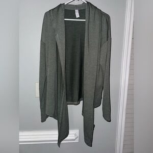 Balance Collection Open Front Draped Cardigan